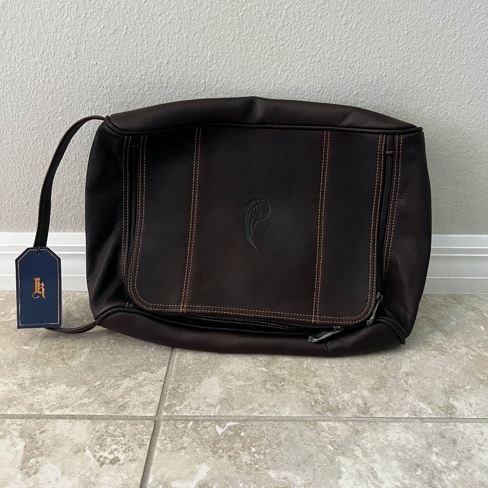Links and Kings Orlando Magic Leather Shoe Bag